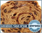 CINNAMON RAISIN BREAD Clam Shell Package - Soy Wax Tarts - Break Apart Melts