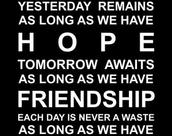 Memories- Black -typography bus scroll poster