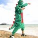 Loved Up Dragon Onesie - all-in-one fancy dress adult animal costume