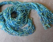 Long Seed Bead Vintage Necklace