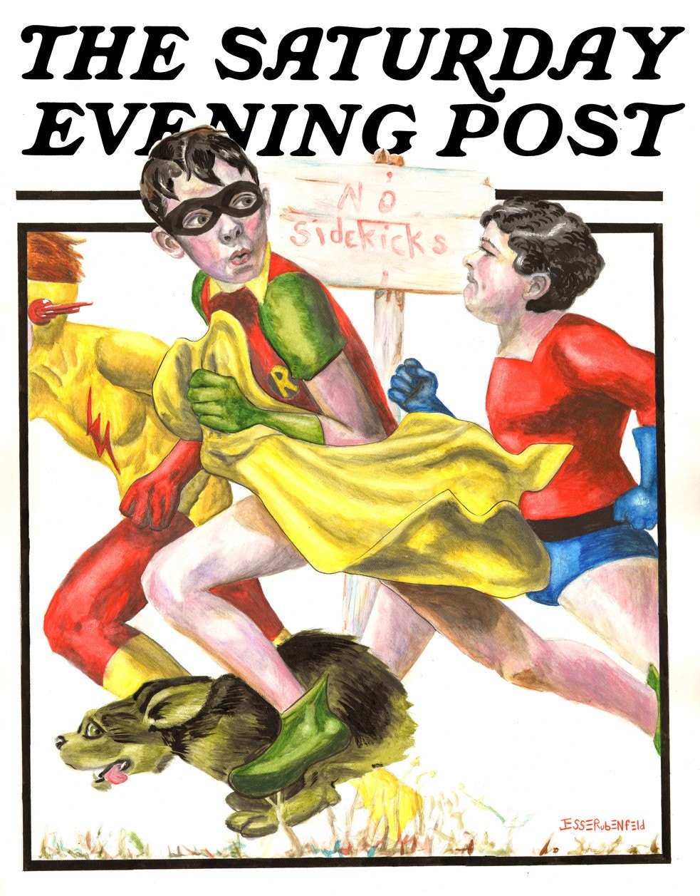 No Sidekicks print