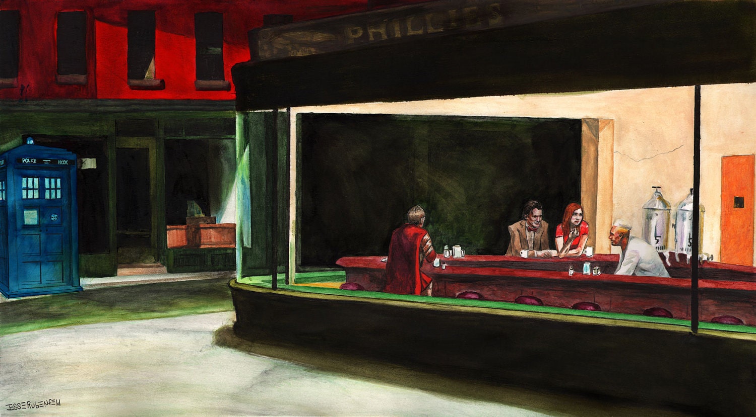 Night "Docs" Original Painting