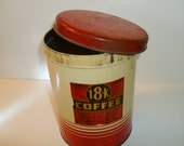 18K Brand Coffee Tin