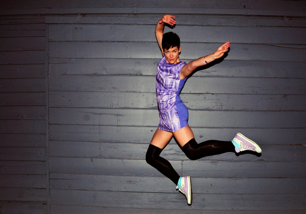 Bamboo Knee - Thigh High Black Socks - Eco Friendly