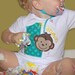 Mod Monkey Boys First Birthday Personalized Shirt...Second Birthday...Third Birthday