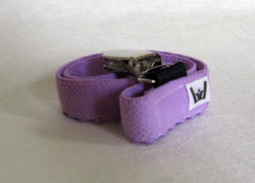 Skirt garter/clip for biking