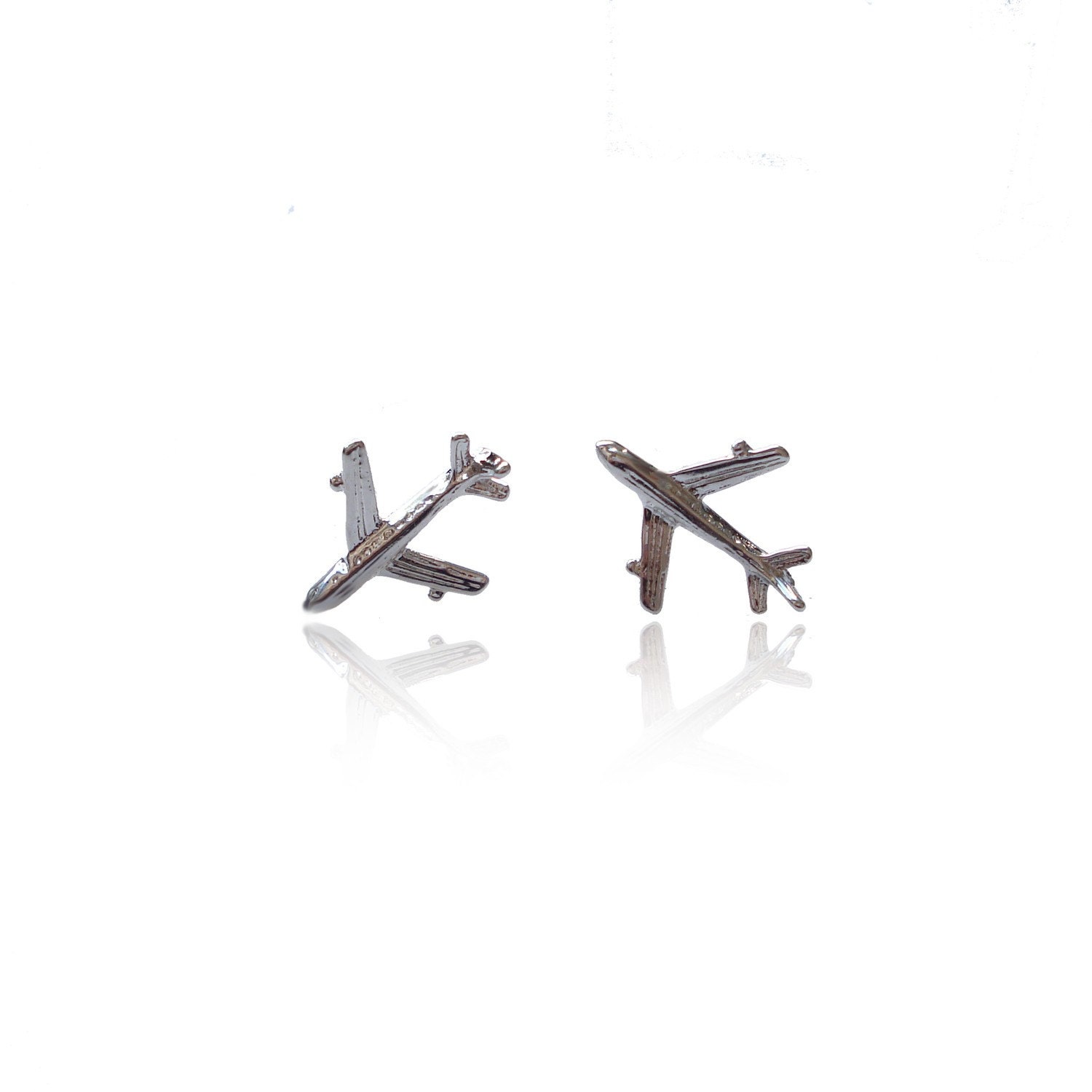 Jet Stream Sterling Silver Earrings