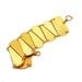 Flexible Triangular Bracelet in Gold
