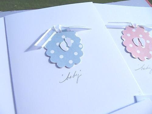 Baby Shower Card - Baby Shower Invitation - Welcome Baby Card - Baby Thank You Cards - BFCD