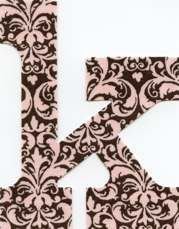 Items similar to Chunky Letter Applique k on Etsy