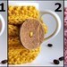 Coffee Cup Sleeve in Barley Brown - Coffee Cup Cozy - Tea Cozy - Mug Cozy - Knit Cup Cozy - Coffee Mug - Tea Cosy - Mug Cosy - Cup Cosy