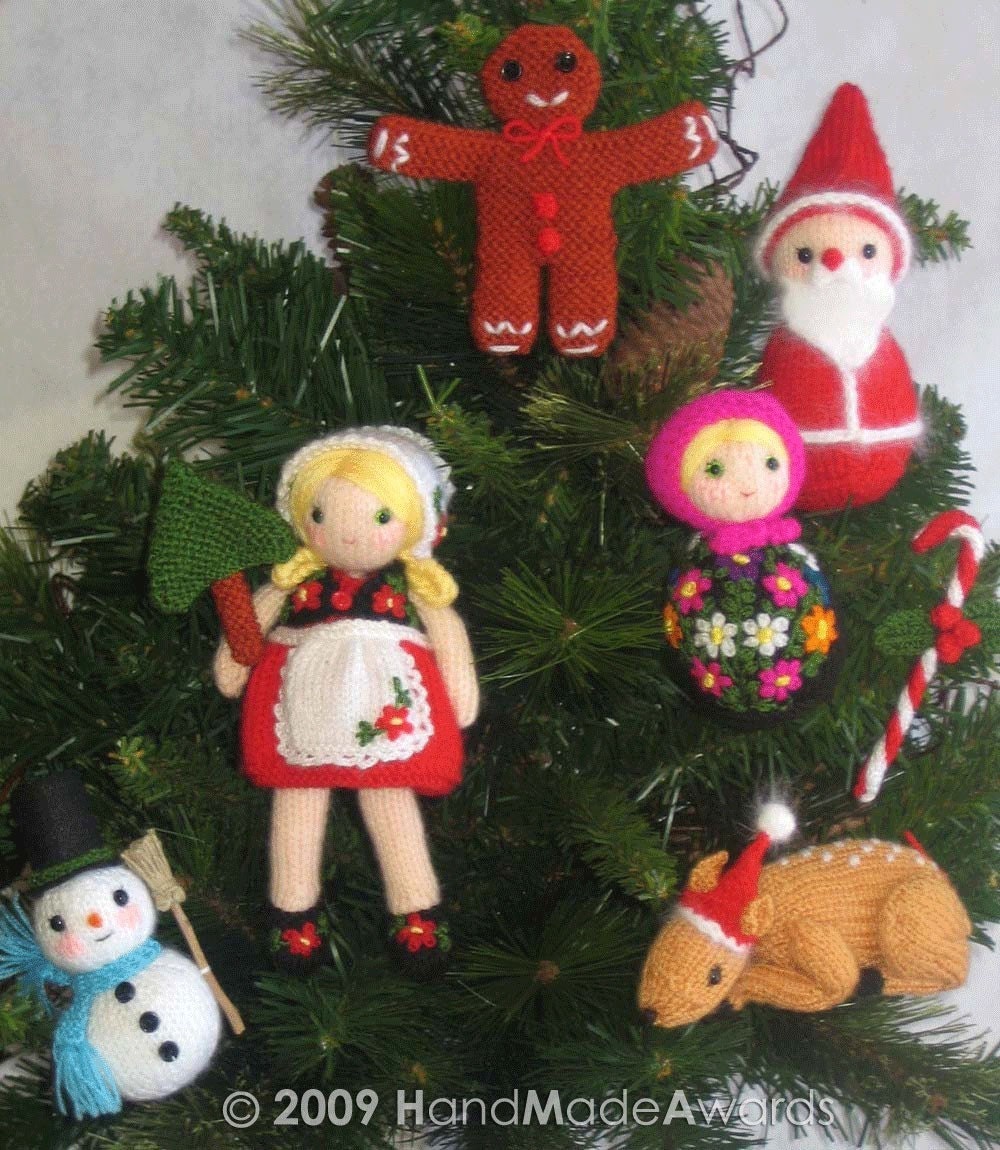 CHRISTMAS ORNAMENT Kit Pdf Email Crochet PATTERN