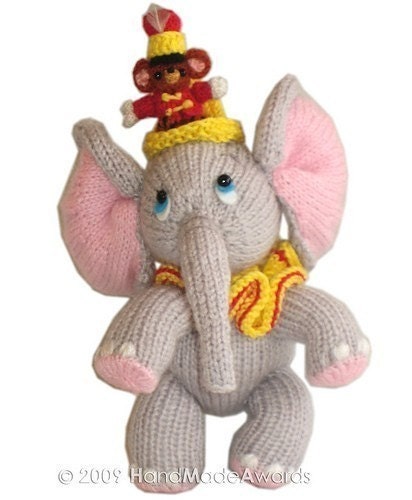 Sweet ELEPHANT with Little FRIEND pdf Email Crochet PATTERN