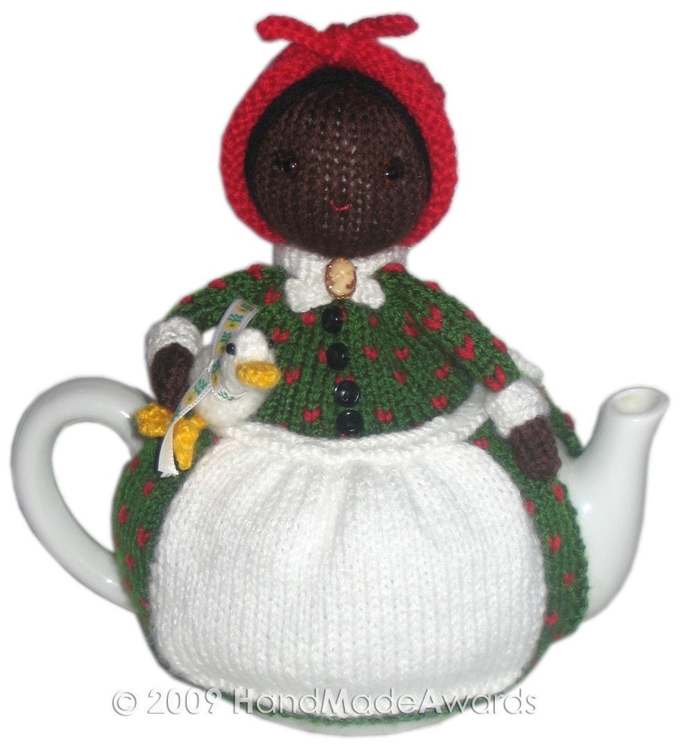 Hilary the FARMER Tea Cosy Pdf EMAIL Knit PATTERN