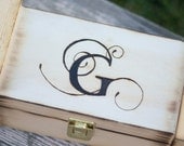 Personalized Wine Box Christmas Holiday Gift (item E10395)