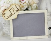 Rustic Guest Book Photo Booth Alternative Chalkboard Sign (item E10561)