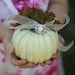 Ring Bearer Pillow Fall Pumpkin