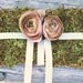 Personalized You Pick The Colors Custom Woodland Chic Moss Ring Bearer Pillow and Rustic Flower Girl Basket SET