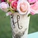 Personalized Birch Wood Vase Gift