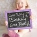 Chalkboard Photo Prop Rustic Decor (item P10156)