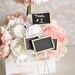 SET of 12 Rustic Chic Chalkboards On Sticks Table Numbers (item P10511)