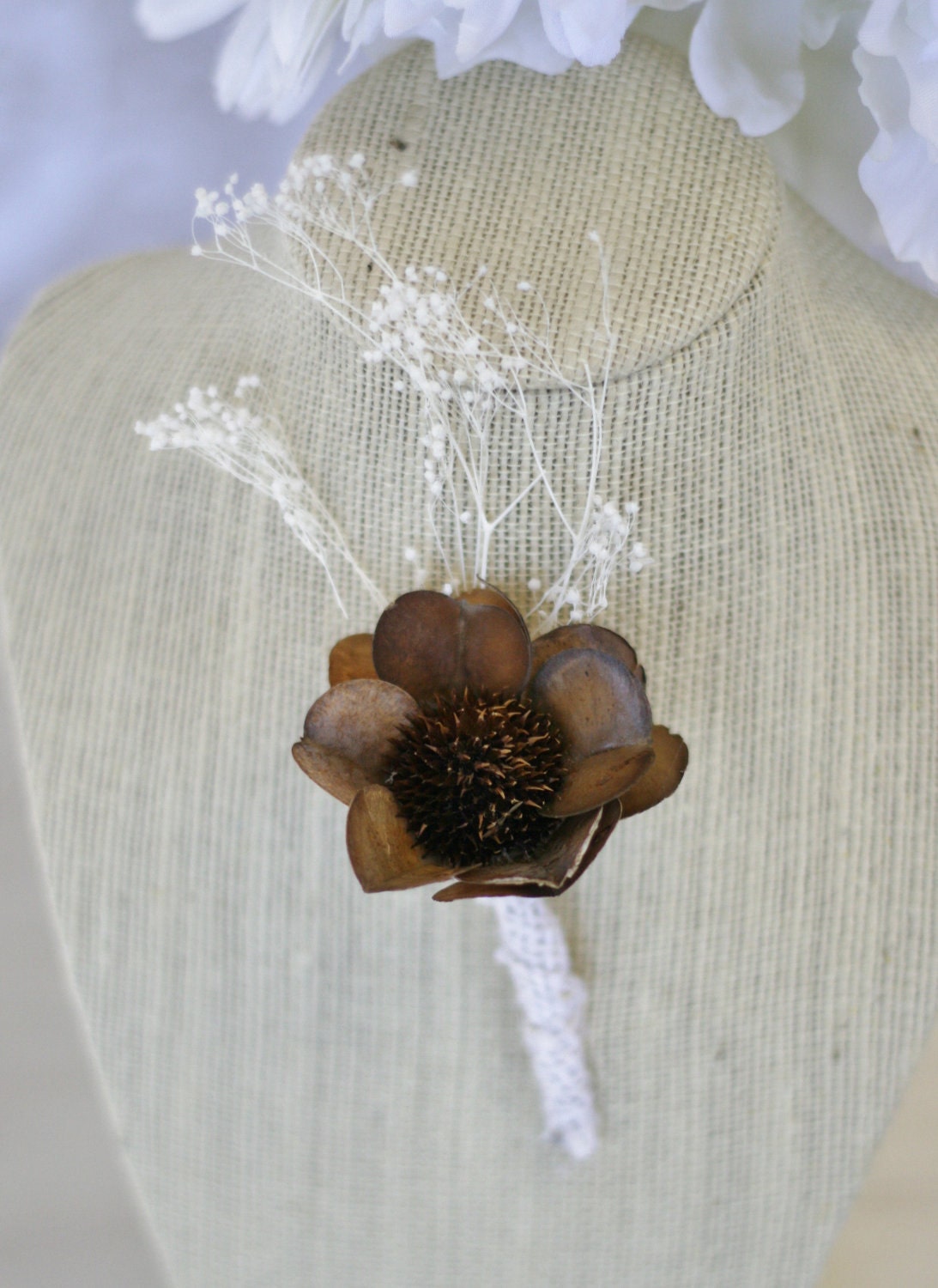 Rustic Wedding Boutonniere By Morgann Hill Designs
