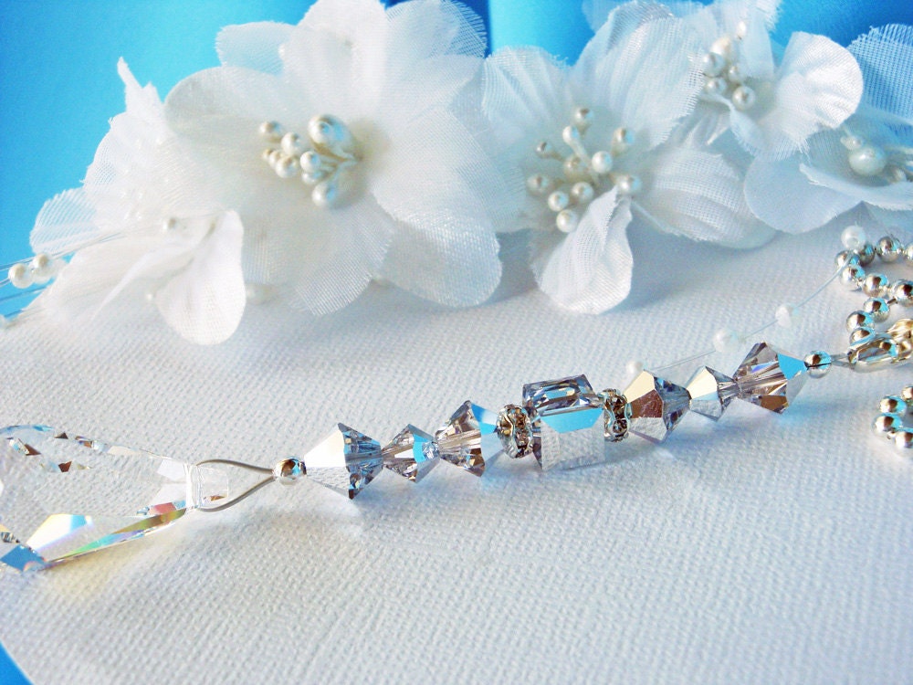 Crystal Ceiling Fan Pull Chain Swarovski Silver Crystals Light Pulls Silver Room Decor