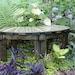 Hand Crafted 44 Inch Pine or Spruce Fan Bench or Table For the Inside or Porch Use