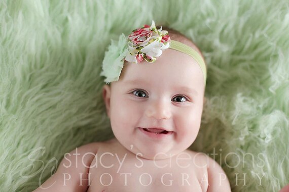 Baby Headband Infant Headband Newborn Headband by girliebowtique
