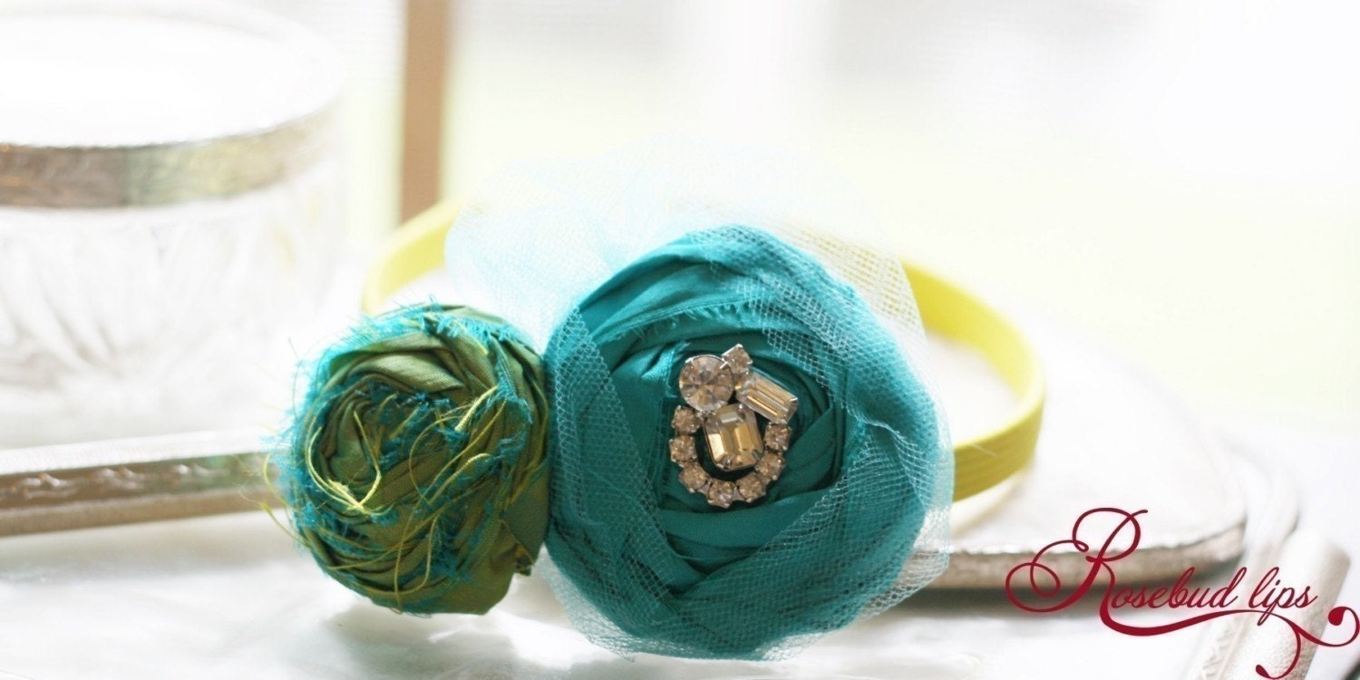 Sophia Rosebud Headband