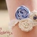 Bridal Garter SET- Old, New, Borrowed, Blue (with toss garter)- Perfect gift for bride-to-be