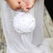 Bouquet- Marnetta Flower Girl- Kissing Ball, Pomander, perfect for the Eco-Friendly Bride on her wedding day