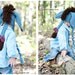 Funky Donkey Earflap Hat - Made to ORDER  from 3 month  to 5 years