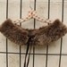 SALE Vintage Faux Fur Collar