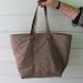 Noa's shopping BAG-------------------100% Cotton------green brown
