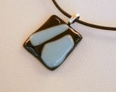 Storm Grey Clouds On A Dark Night  Glass Pendant