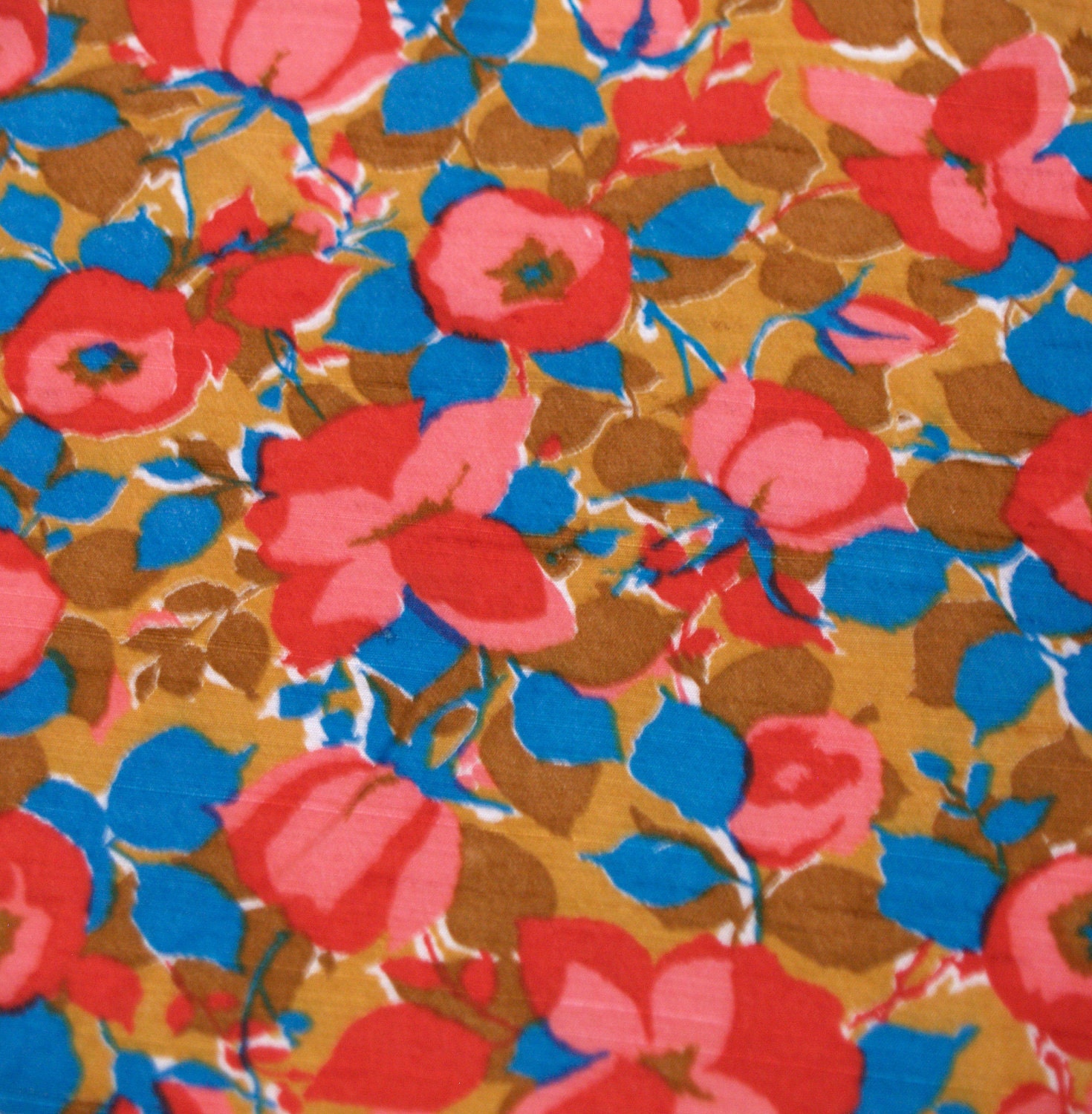 VTG fabric: silk & rayon blend 4.5 yards