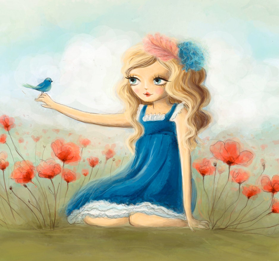 Illustration Character Design and Custom Portrait by Reani on Etsy