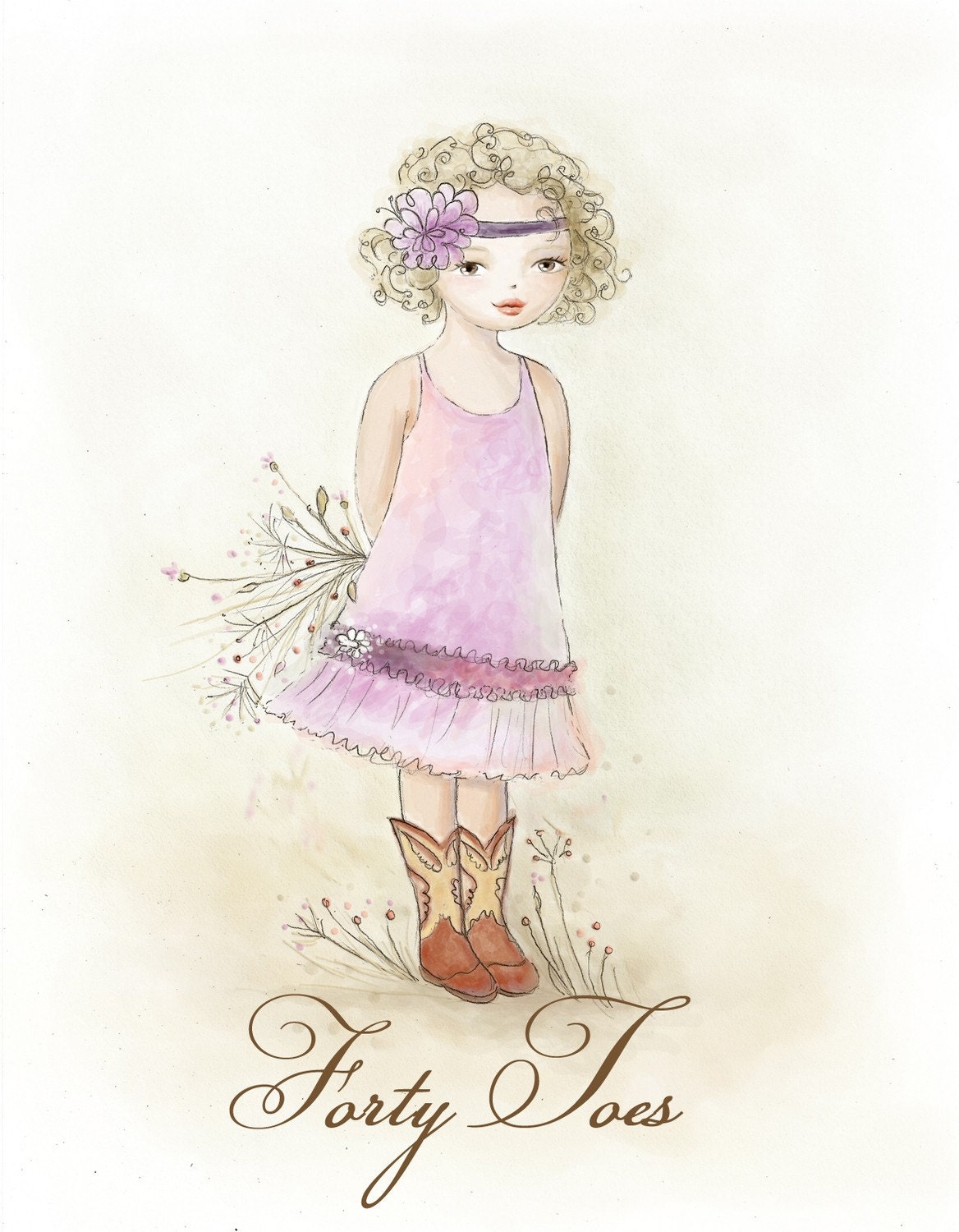 Logo Design and Branding Package with Hand Drawn Custom Illustration