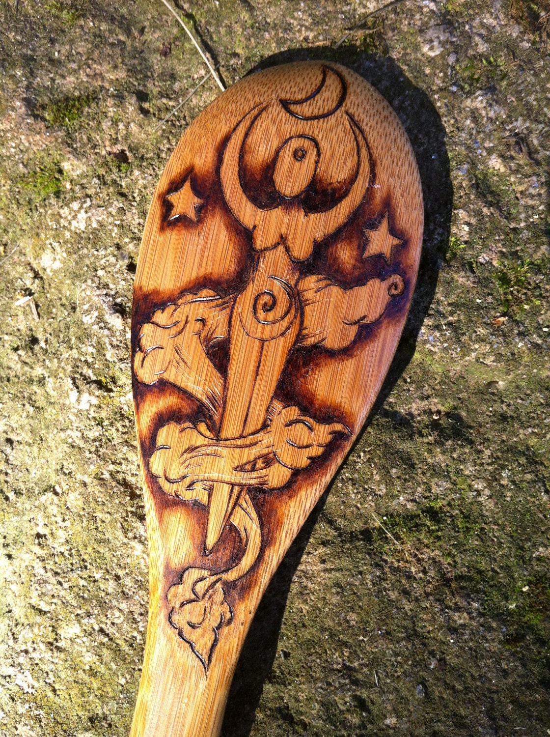 Queen of Heaven Bamboo Spoon