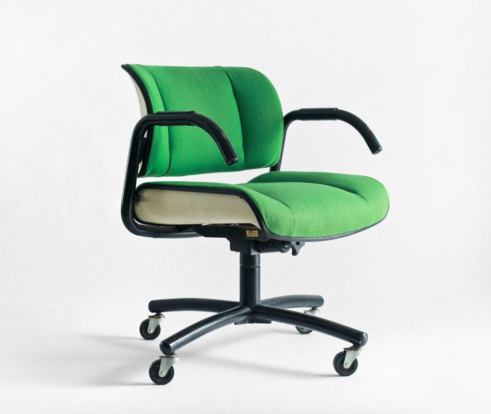 Vintage Office Swivel Chair - Mid Century, Modern, Retro, Desk - Hindsvik