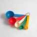 Vintage Measuring Spoons - Mid Century, Retro, Kitchen