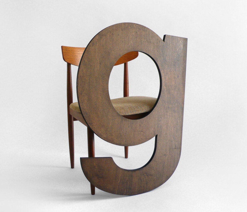 Wood Letters K - Wall Hanging, Nursery, Wedding, Baby Name