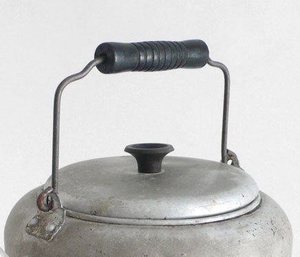 Vintage Tea Pot - Kettle, Metal, Kitchen, Retro