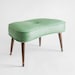 Mid Century Footstool - Ottoman, Modern, Retro, 1950's, Eames, Kidney