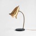 Vintage Metal Gooseneck Lamp - Mid Century, Modern, Retro