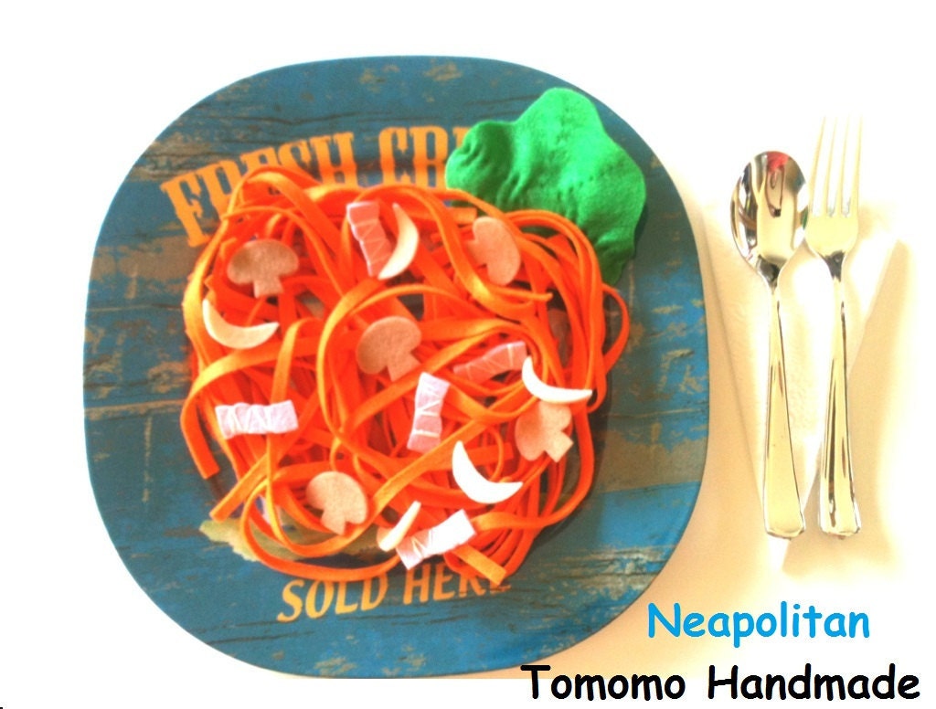 Etsy Pretend food - Play food- Felt food  Neapolitan