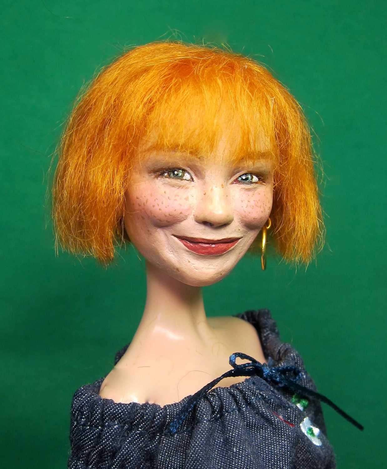 Wildflower Dolls Kate 27 OOAK, Doll Only.