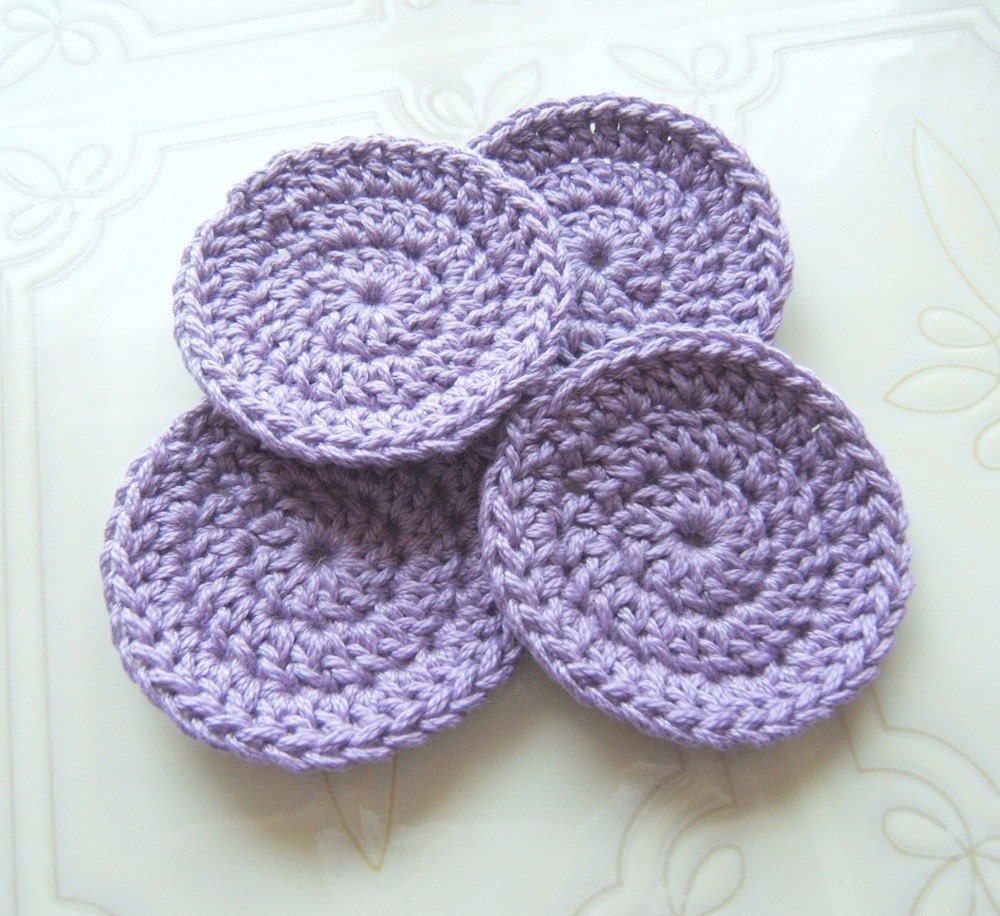 Face Scrub Pads Crochet Pads Cotton Cloths by RitzysAllNaturals