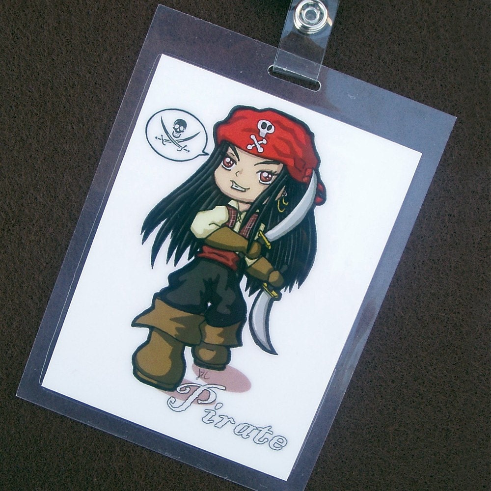 Pirate Character Archetype Badge